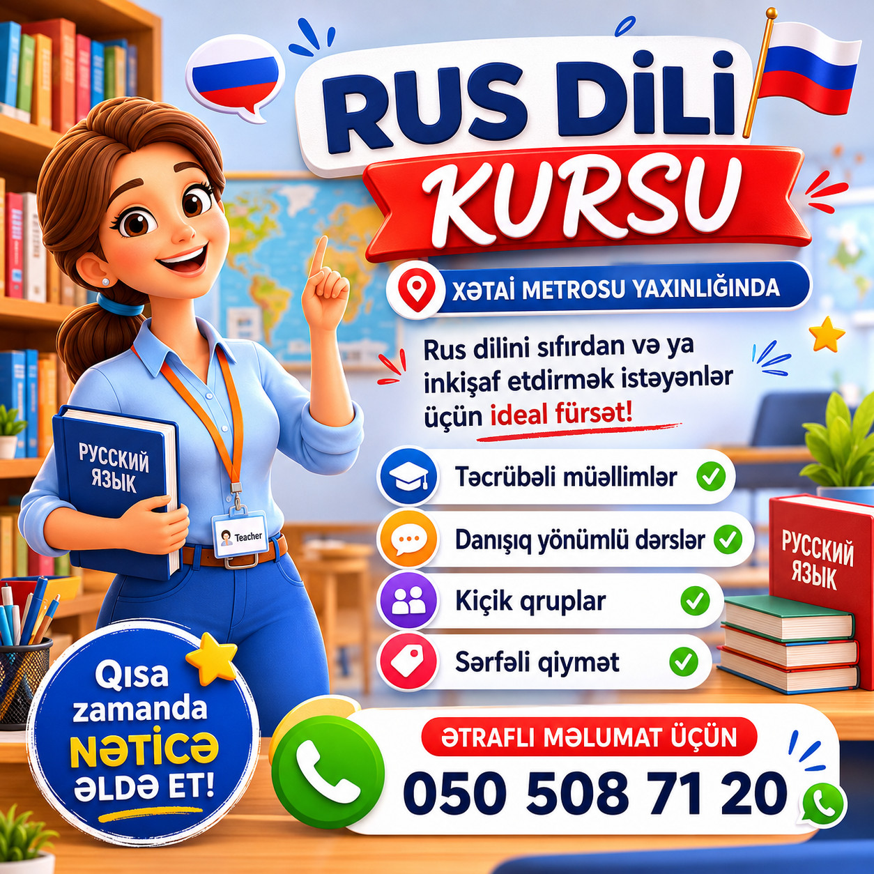 Rus dili kursu 